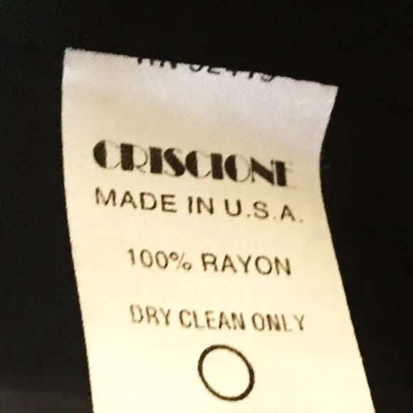 Vintage 80's CRISCIONE Rhinestone Embellished Jacket Blazer 🕺💎 - Picture 13 of 14